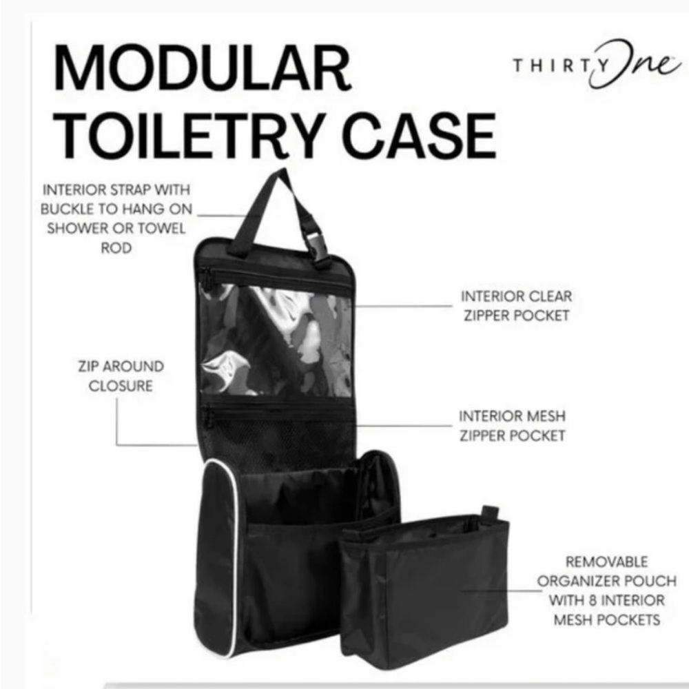 Thirty-One Modular Toiletry Case